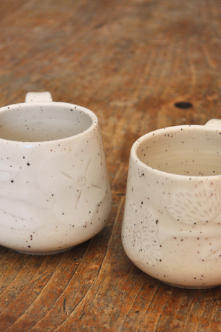 SMALL BOTANICAL RELIEF CUP