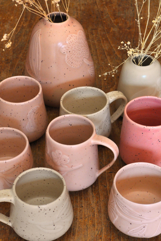 SMALL BOTANICAL RELIEF CUP