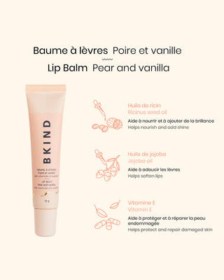 BAUME À LÈVRES NOURISSANT