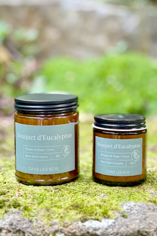 BOUGIE BOUQUET D'EUCALYPTUS