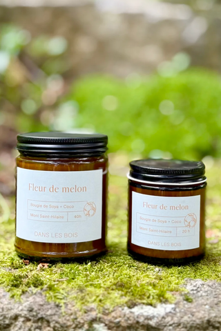 BOUGIE FLEUR DE MELON