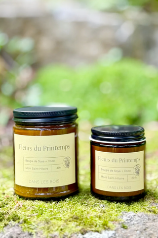 BOUGIE FLEURS DU PRINTEMPS