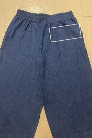 MATEO PANTS  [XL] - Defect