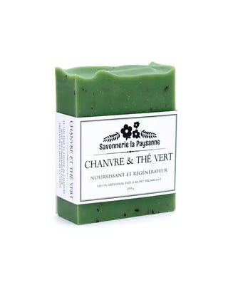 SAVON CHANVRE & THÉ VERT