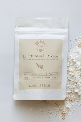 BAIN MOUSSANT - LAIT DE BAIN AVOINE