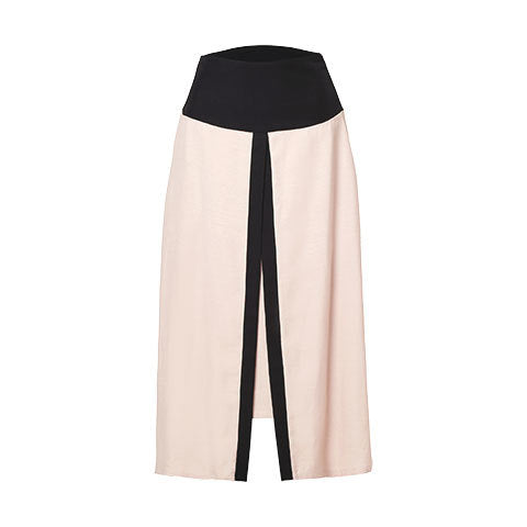 Jupe midi rose quartz